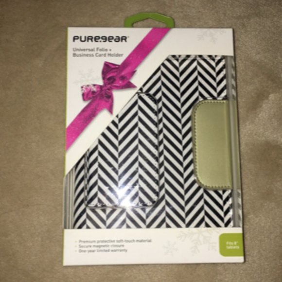 Tablet case and business card holder - Picture 1 of 2